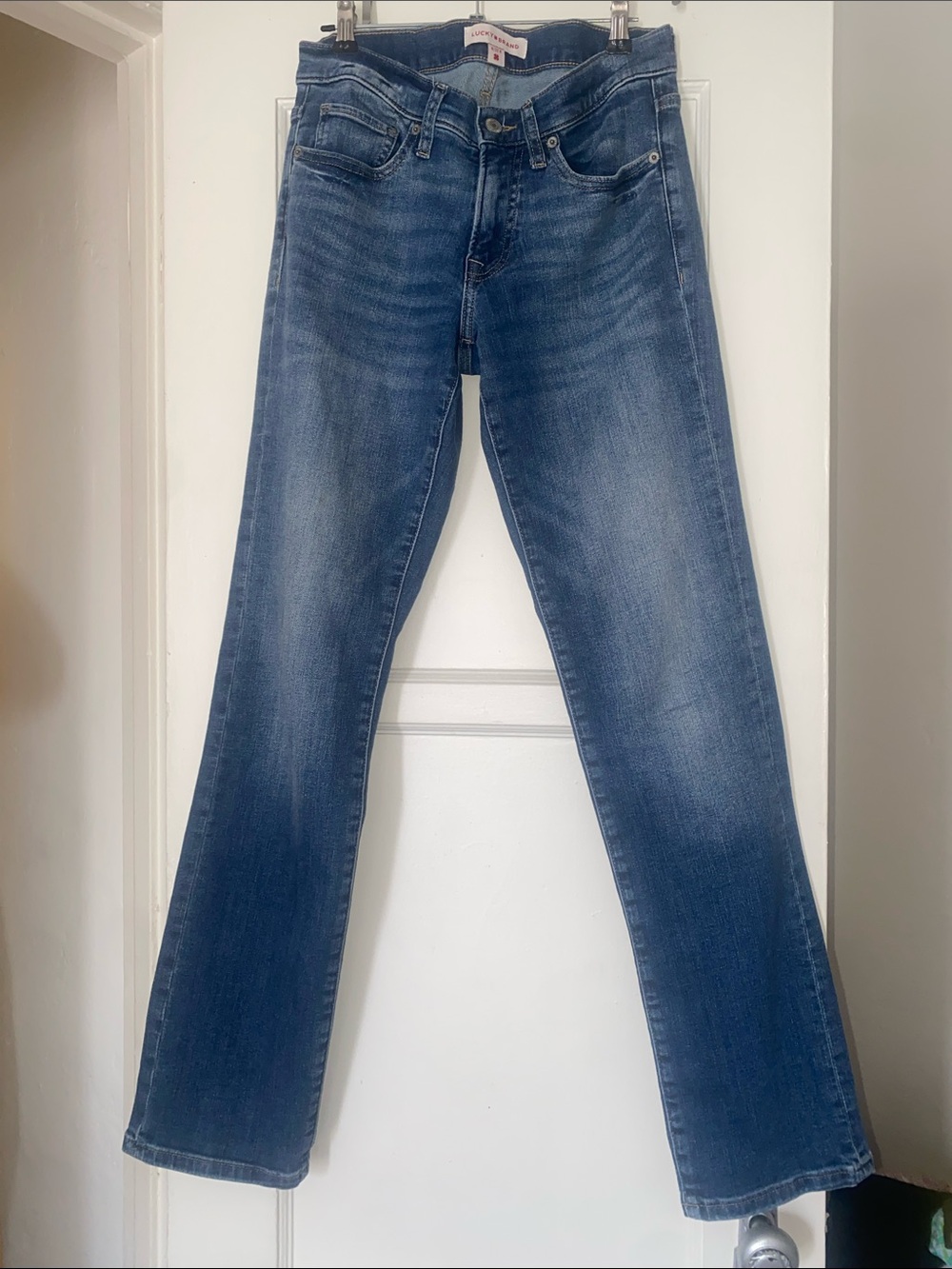 Lucky Brand Classic Stretchy Women's Blue Jeans Size 27R